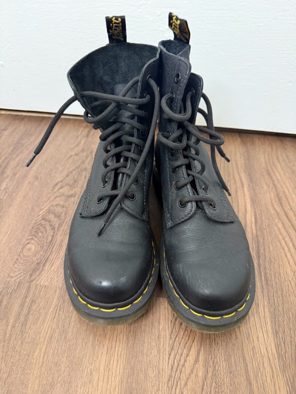 Dr Martens 1460 pascal black boots sz 7